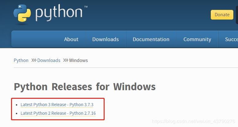 WIN10 安装python win10安装python3_Python_03