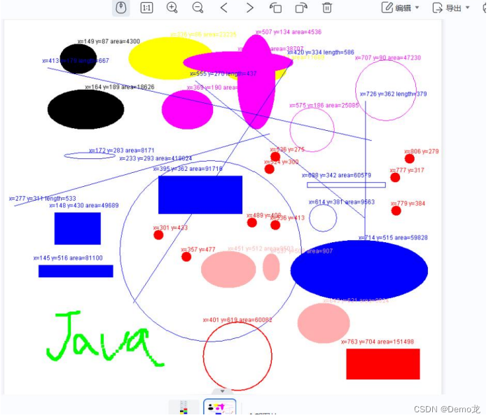 Java简单绘图板 java画图板代码实验报告_课程设计_10