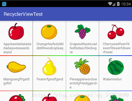 android recyclerview嵌套横向 android recyclerview横向滑动_ide_08