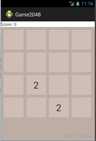 android studio制作游戏 android studio2048小游戏_游戏