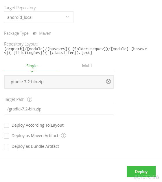 android studio引用本地文件 android studio 本地gradle_Artifactory_14