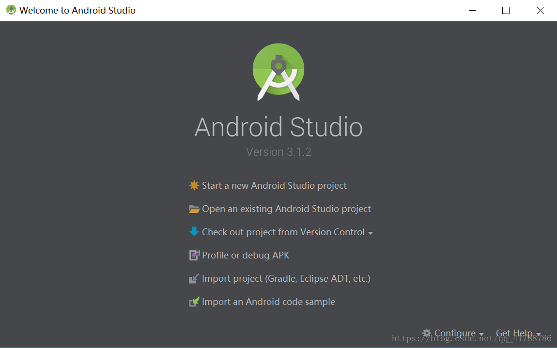 android studio第一个app android studio第一个项目_文件目录