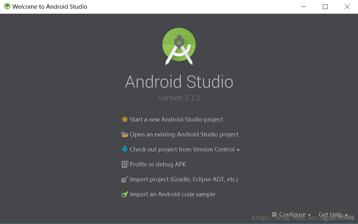 android studio第一个app android studio第一个项目_Android