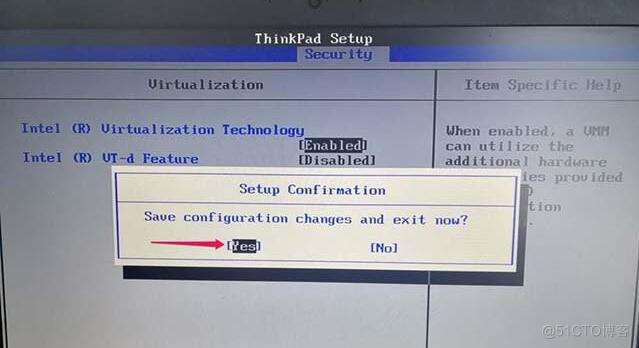 T47 thinkpad 关闭虚拟化 thinkpad虚拟化设置_联想笔记本打开虚拟机服务器_07