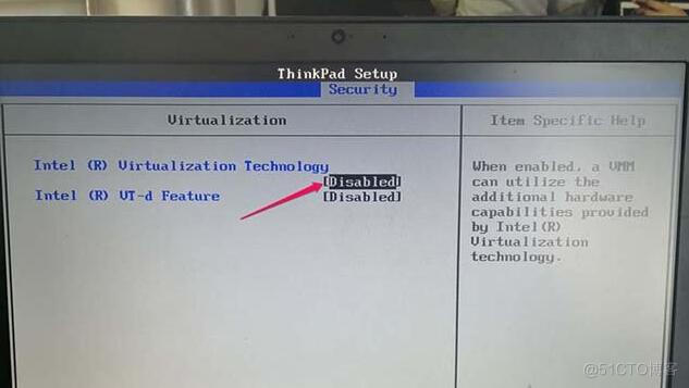 T47 thinkpad 关闭虚拟化 thinkpad虚拟化设置_安卓模拟器_04