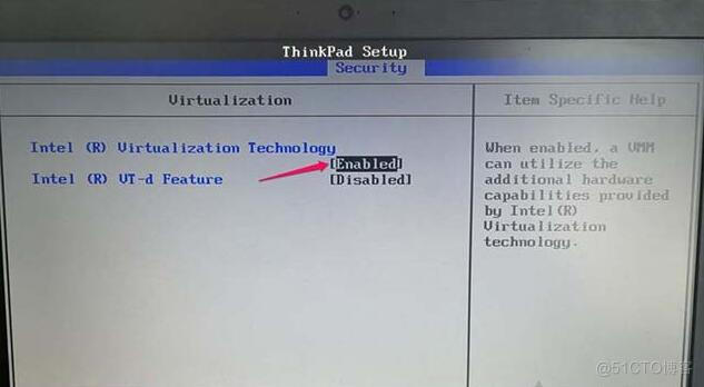 T47 thinkpad 关闭虚拟化 thinkpad虚拟化设置_联想笔记本打开虚拟机服务器_06
