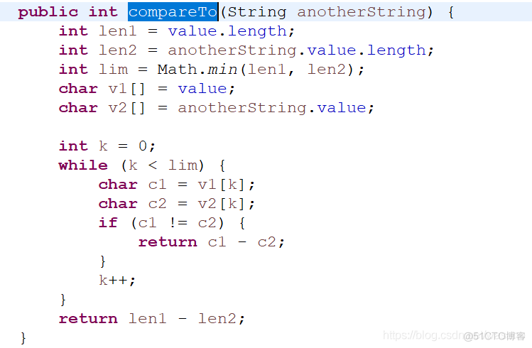 String比较Java java 比较string_字符串比较_04