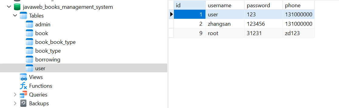 Java图书管理项目 javaweb项目之图书管理系统_java-ee_07