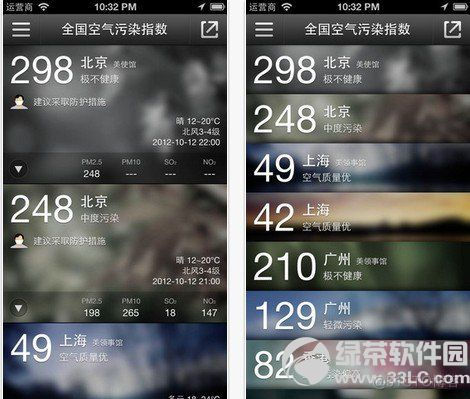 android 空气质量 空气质量app_微博分享_02