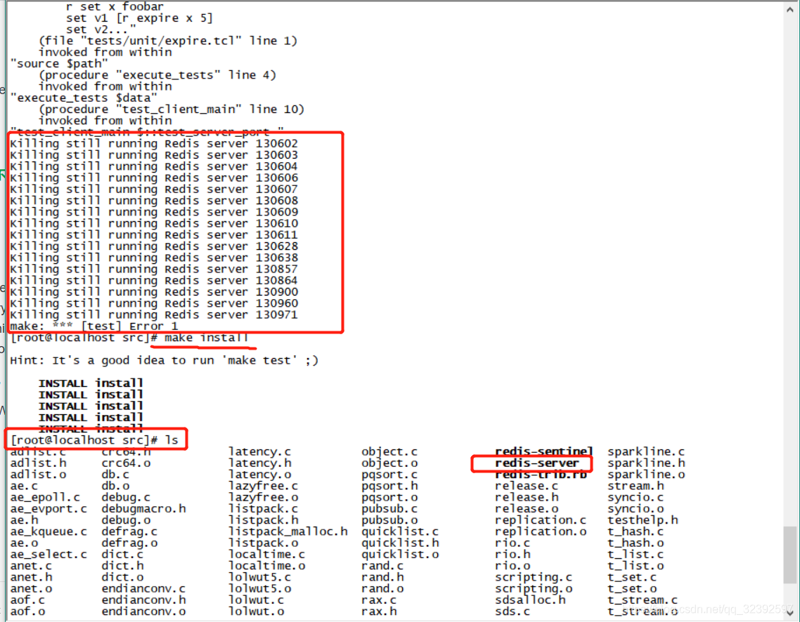 redis make test 报错 redis安装make install报错_数据库_04