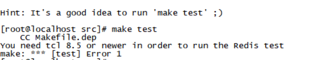 redis make test 报错 redis安装make install报错_linux_02