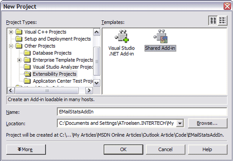 使用C#进行Outlook 2003编程的简介_.net_07