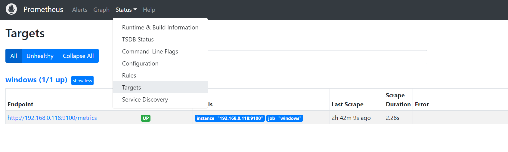 windows docker安装prometheus和grafana_docker