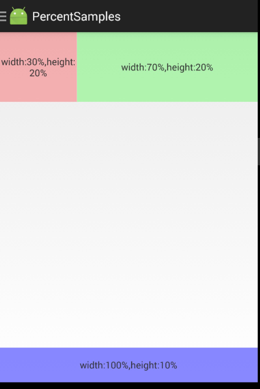 android按百分比布局 安卓百分百_xml