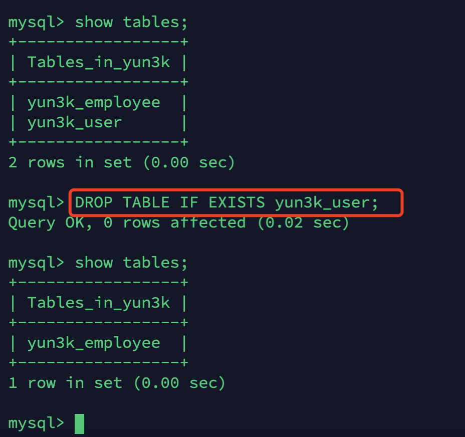 Mysql基础篇（一）之DDL、DML、DQL、DCL_数据库_19