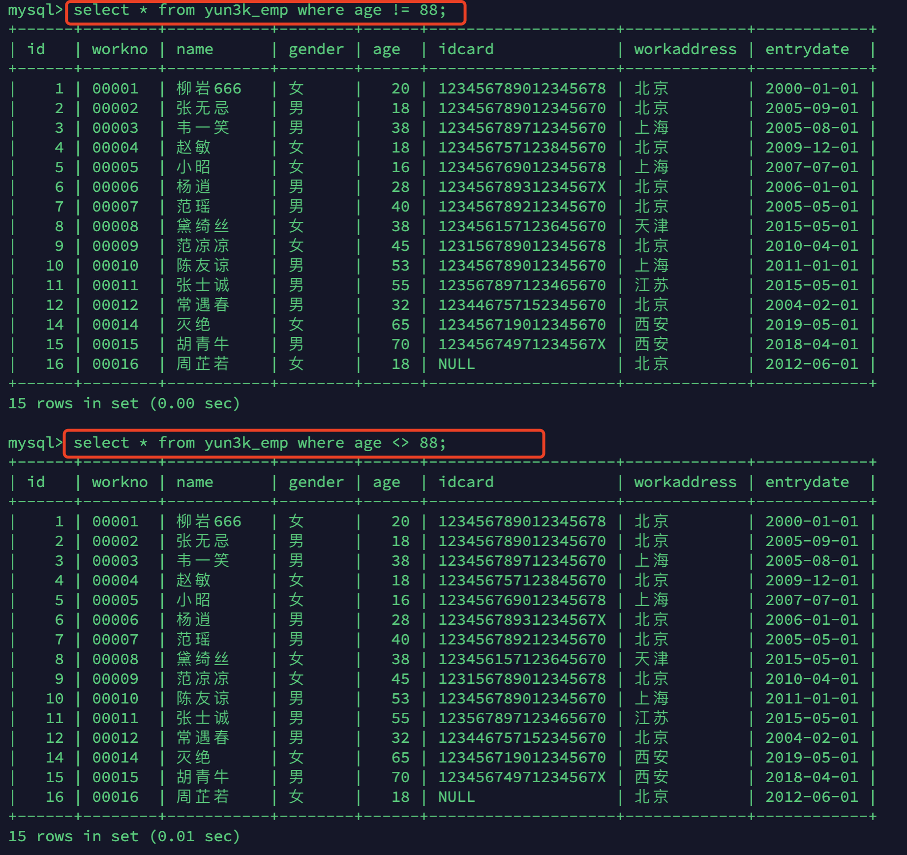 Mysql基础篇（一）之DDL、DML、DQL、DCL_字段_39