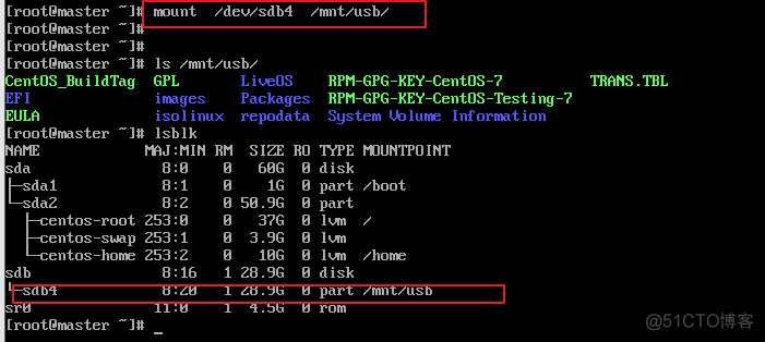 centos7挂载u盘_u盘