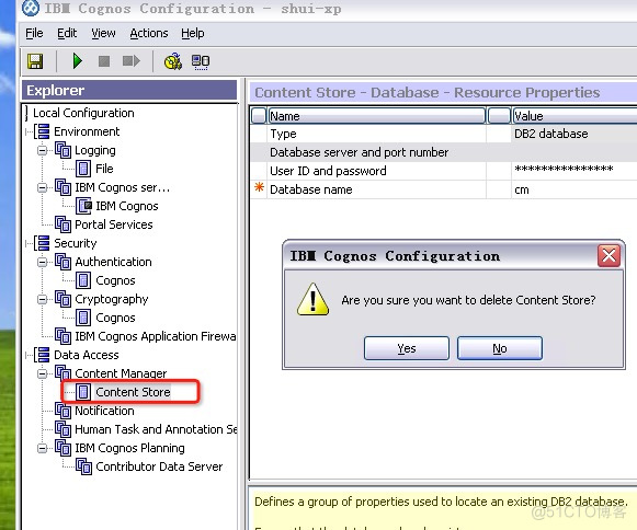 cognos10 体系架构 cognos部署_oracle数据库_09