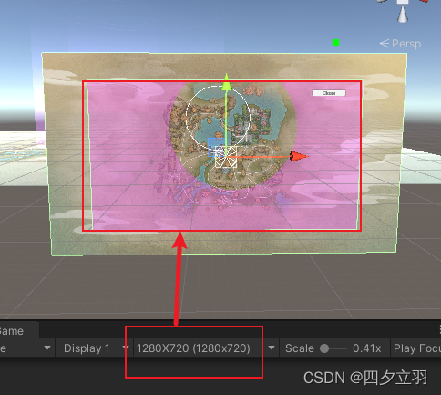 unity3d：小地图UV，UGUIshader毒圈挖孔，缩圈_uguishader挖孔_10