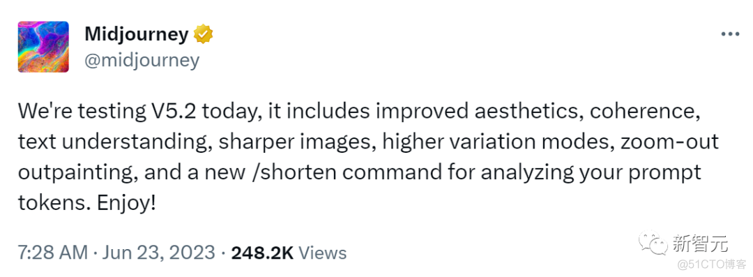 Midjourney 5.2震撼发布！原画生成3D场景，无限缩放无垠宇宙_人工智能