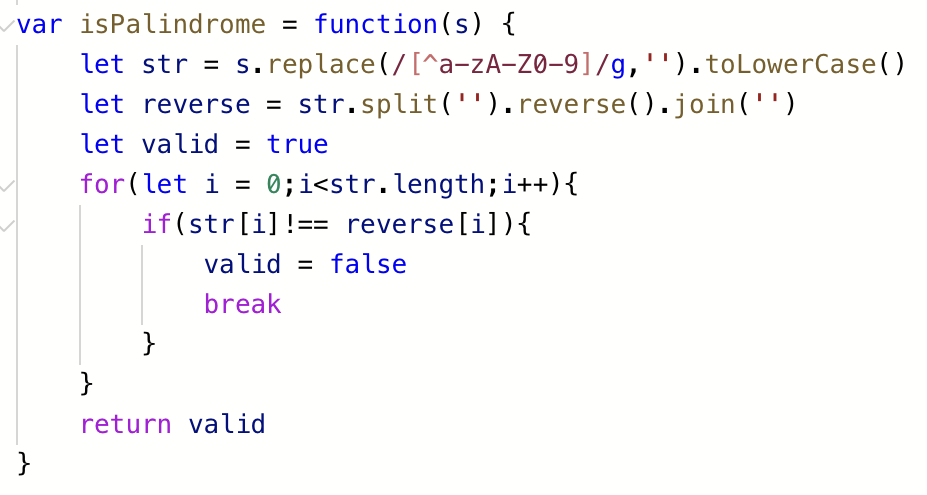 【nc】 Two Pointers 1/5 Valid Palindrome 验证回文串 125_etc_02