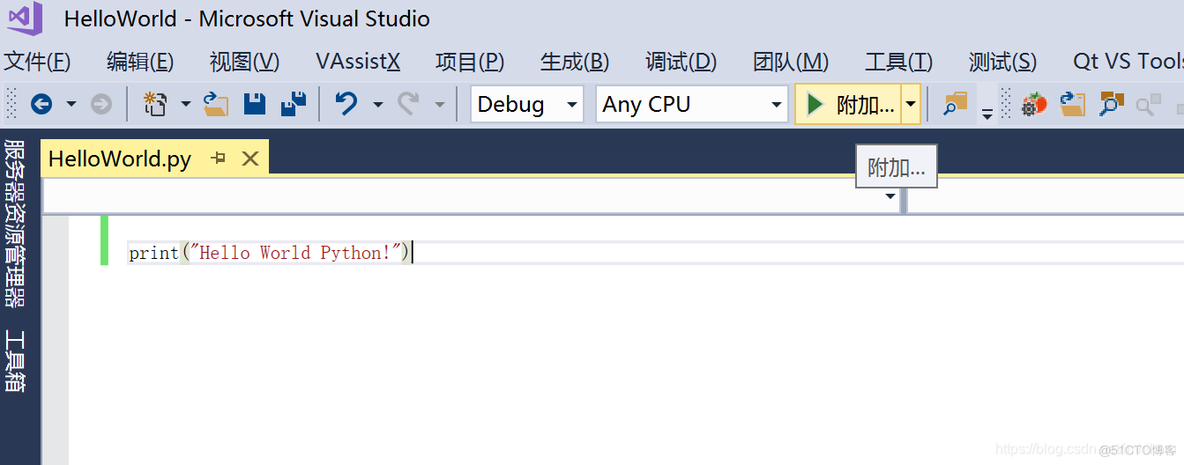 vs2017 python 教程 vs2017怎么编写python_Python