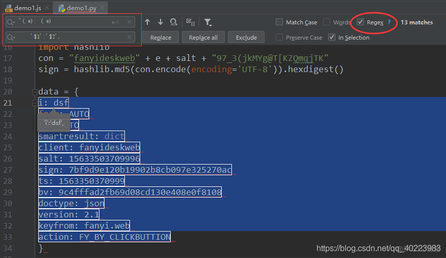 python 有道云 python爬虫有道翻译_python_19