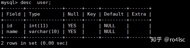 MySQL命令中的desc mysql desc_mysql text字段导出_09