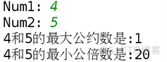 Python用for循环计算6的阶乘 for循环求阶乘python_最小公倍数_20