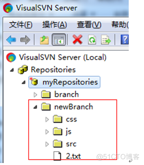 svn 目录结构 trunk java svn怎么打开目录_版本库_32