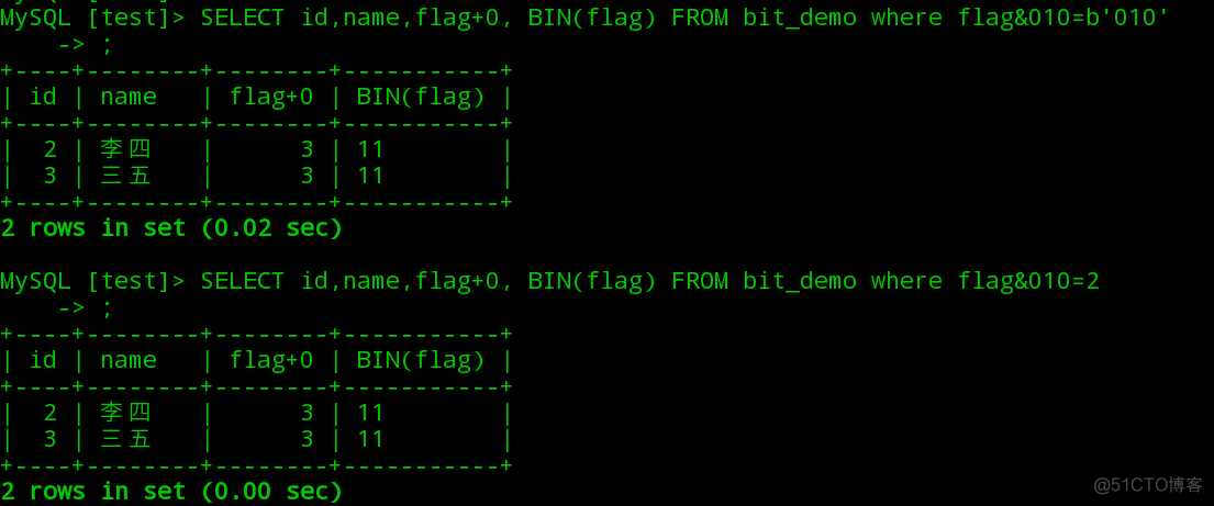 bit类型对应java类型 mysql bit字段的类型_bit类型对应java类型 mysql_06