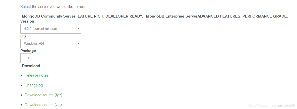 center mongodb 安装 安装mongodb教程_数据