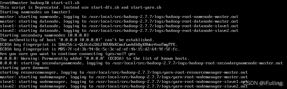 centos hadoop启动 centos部署hadoop_分布式_05