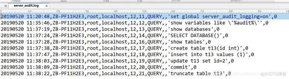 audit mysql审计日志太多 mysql数据库审计日志_MySQL_17