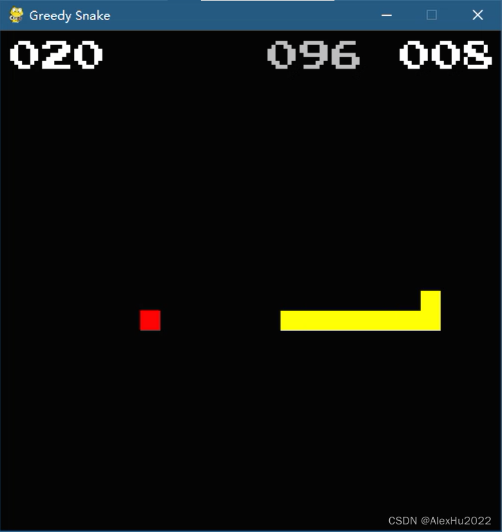 python的贪吃蛇代码 python贪吃蛇游戏代码_初始化