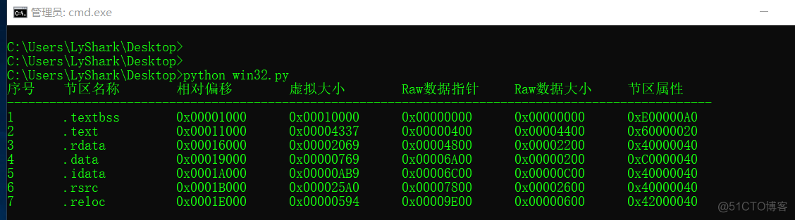 PE格式：手写PE结构解析工具_jmp