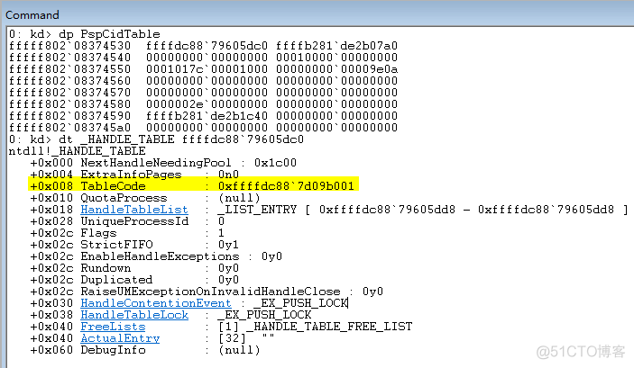 驱动开发：内核枚举PspCidTable句柄表_驱动开发_03