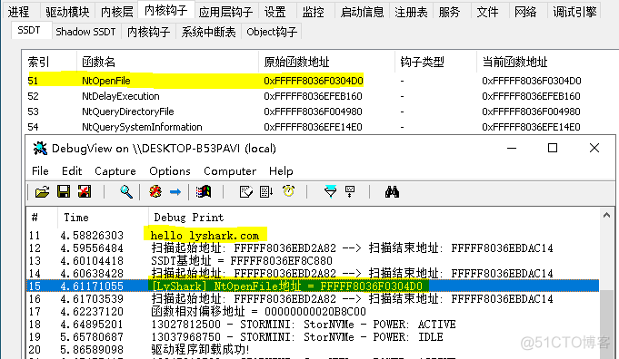 驱动开发：Win10内核枚举SSDT表基址_rax_06