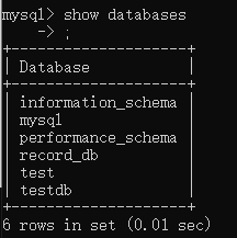 mysql如何使用存储过程 mysql存储过程教程_创建数据库_03