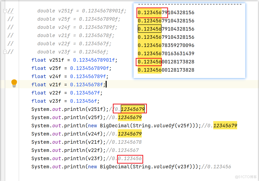 Java里double与float的区别 java float和double的区别_有效数字_16