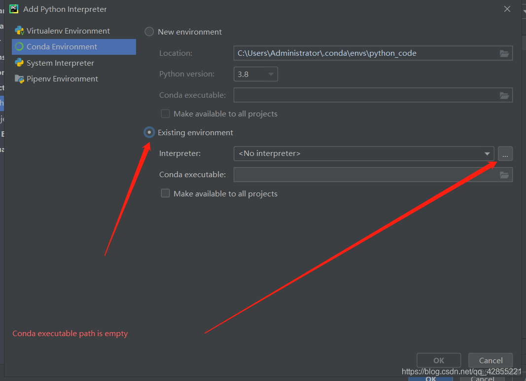 anaconda interpreter python 如何配置 anaconda配置到pycharm_pycharm_35