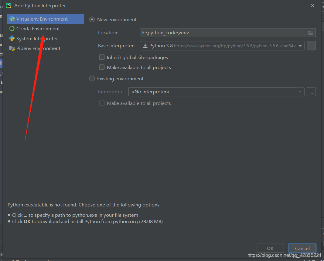 anaconda interpreter python 如何配置 anaconda配置到pycharm_pycharm_34