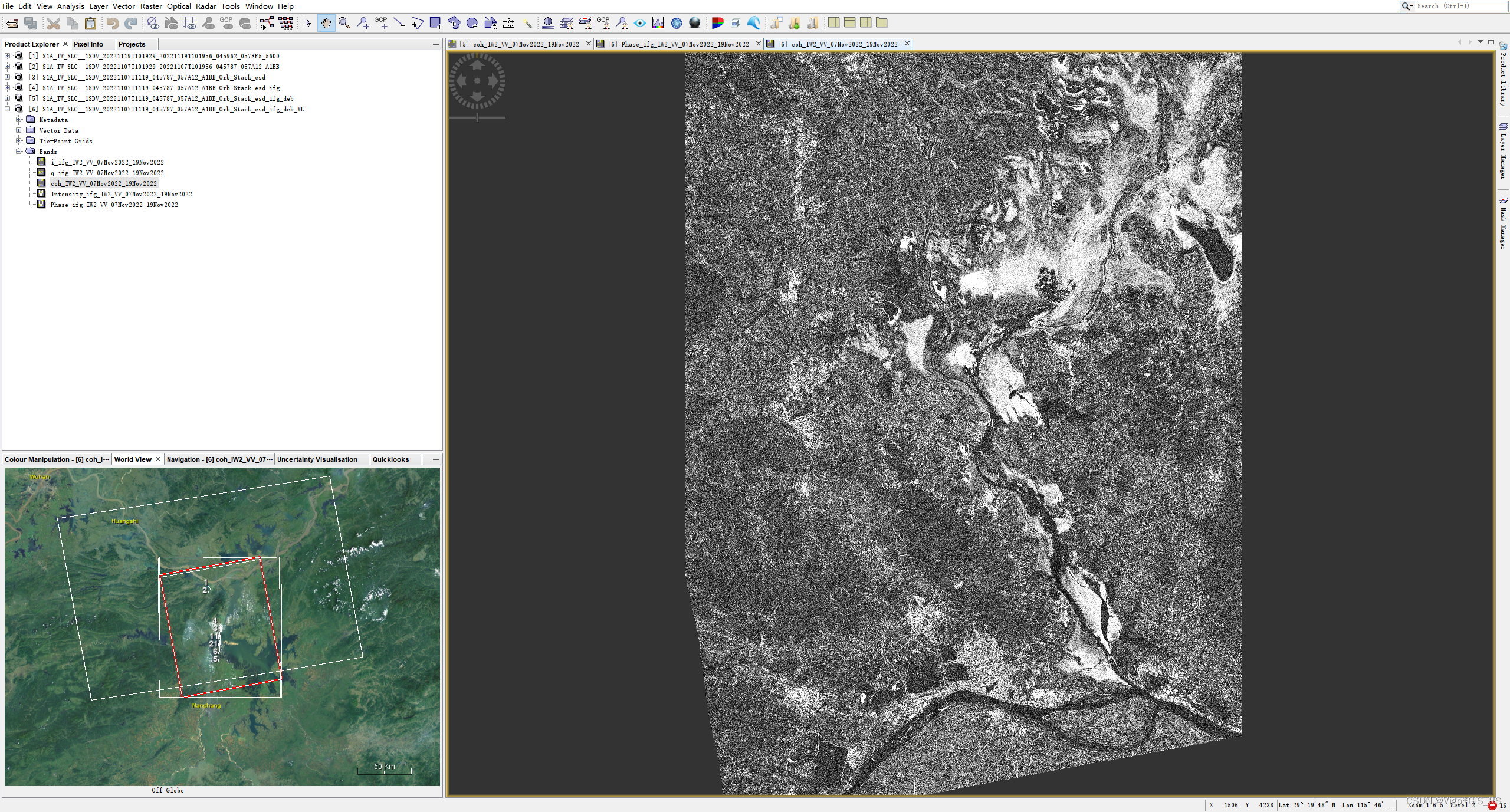 在SNAP中用sentinel-1数据制作DEM_遥感_36