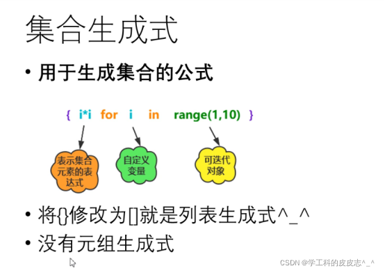 Python的集合创建 python中怎么创建集合_后端_12