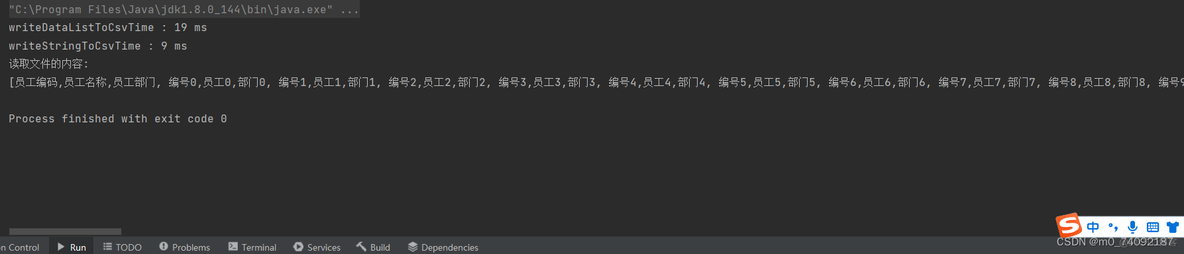 Java大量数据写csv java写csv文件_List