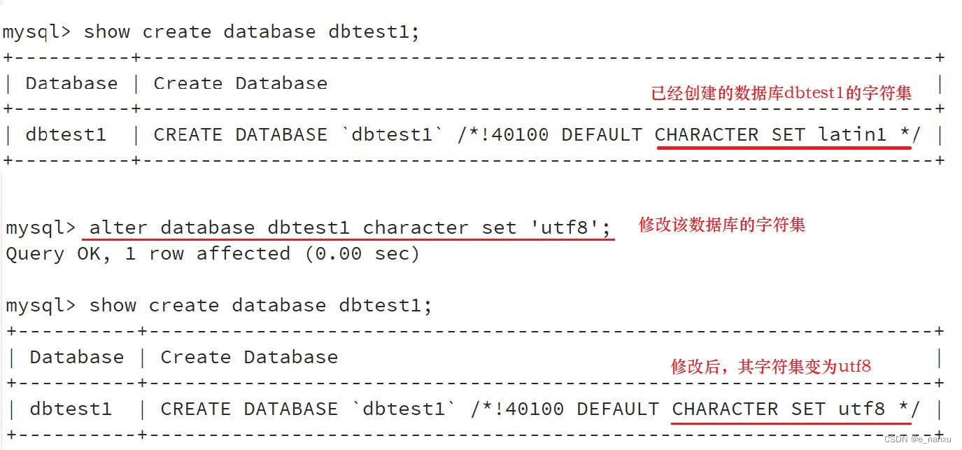 MySQL数据库默认字符集改了又恢复了 mysql默认字符集编码是什么_database_05