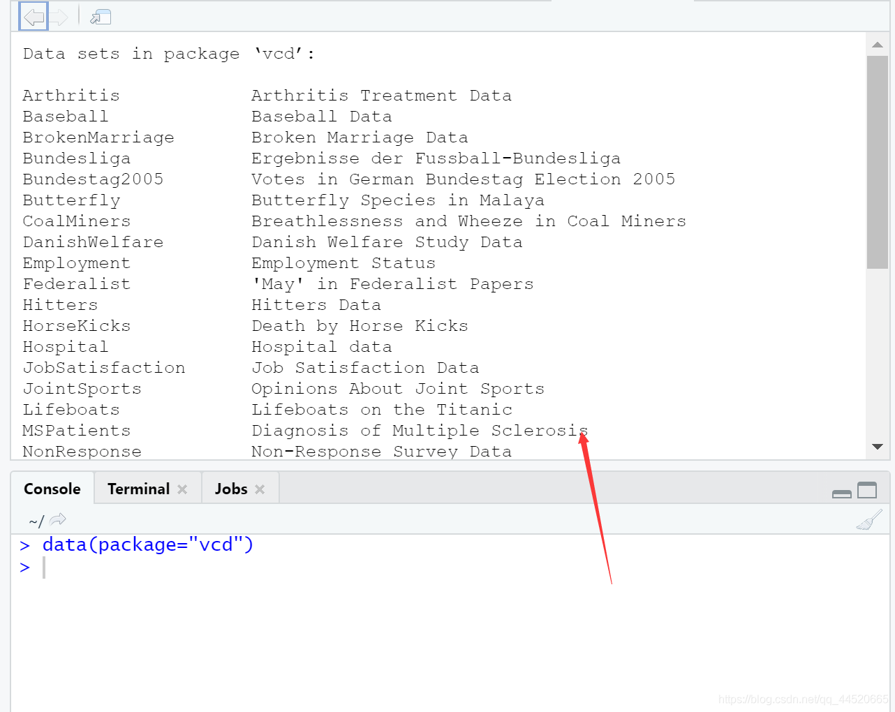 R语言dataset trees r语言datasets包怎么用_数据集_05