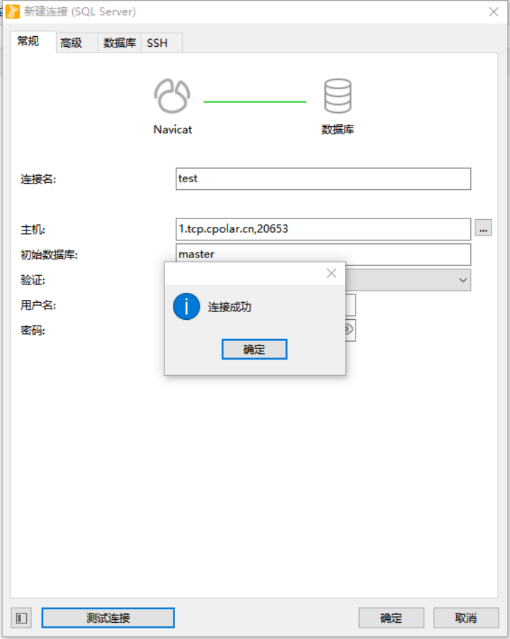 公网远程连接windows SQL Server数据库【内网穿透】_windows_14