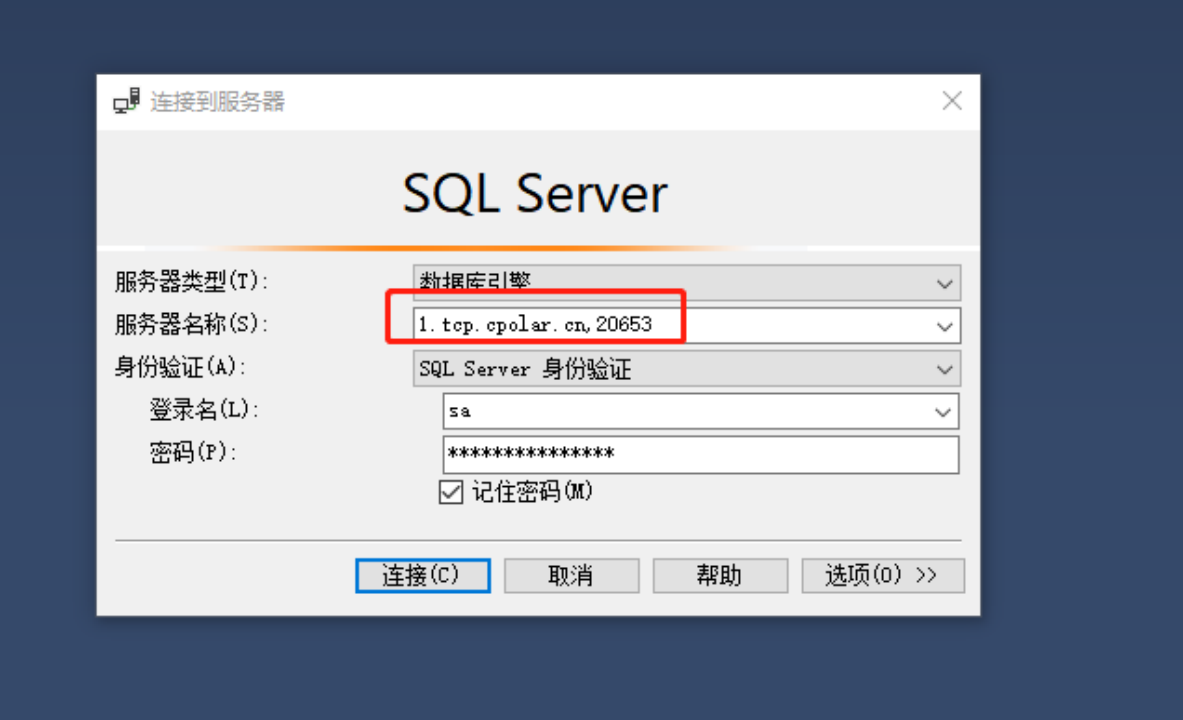 公网远程连接windows SQL Server数据库【内网穿透】_数据库_19