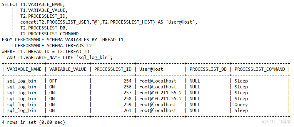 MySQL的一些常用SQL_数据库_02